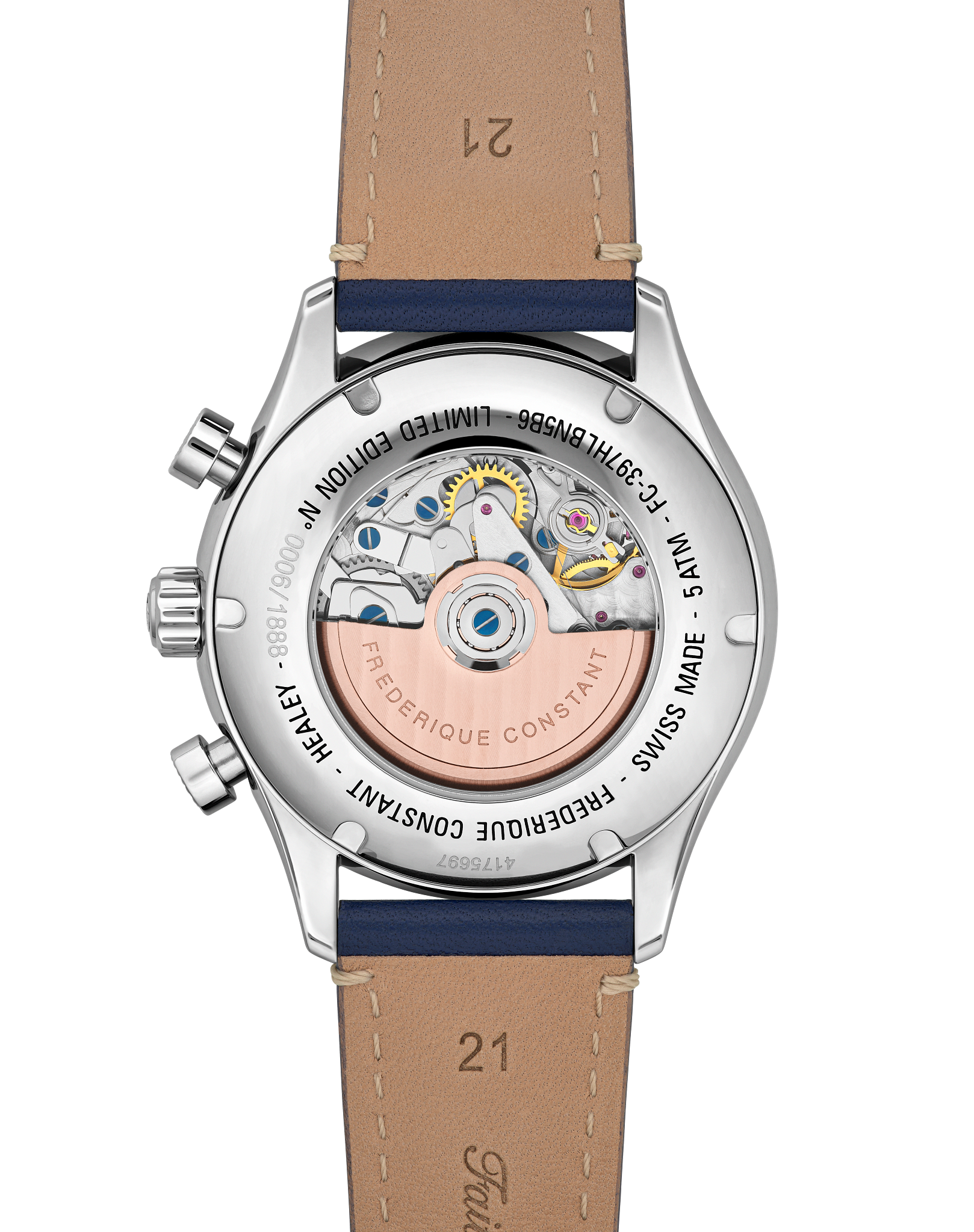 Classics Vintage Rally Healey Chronograph Watch FC-397HLBN5B6